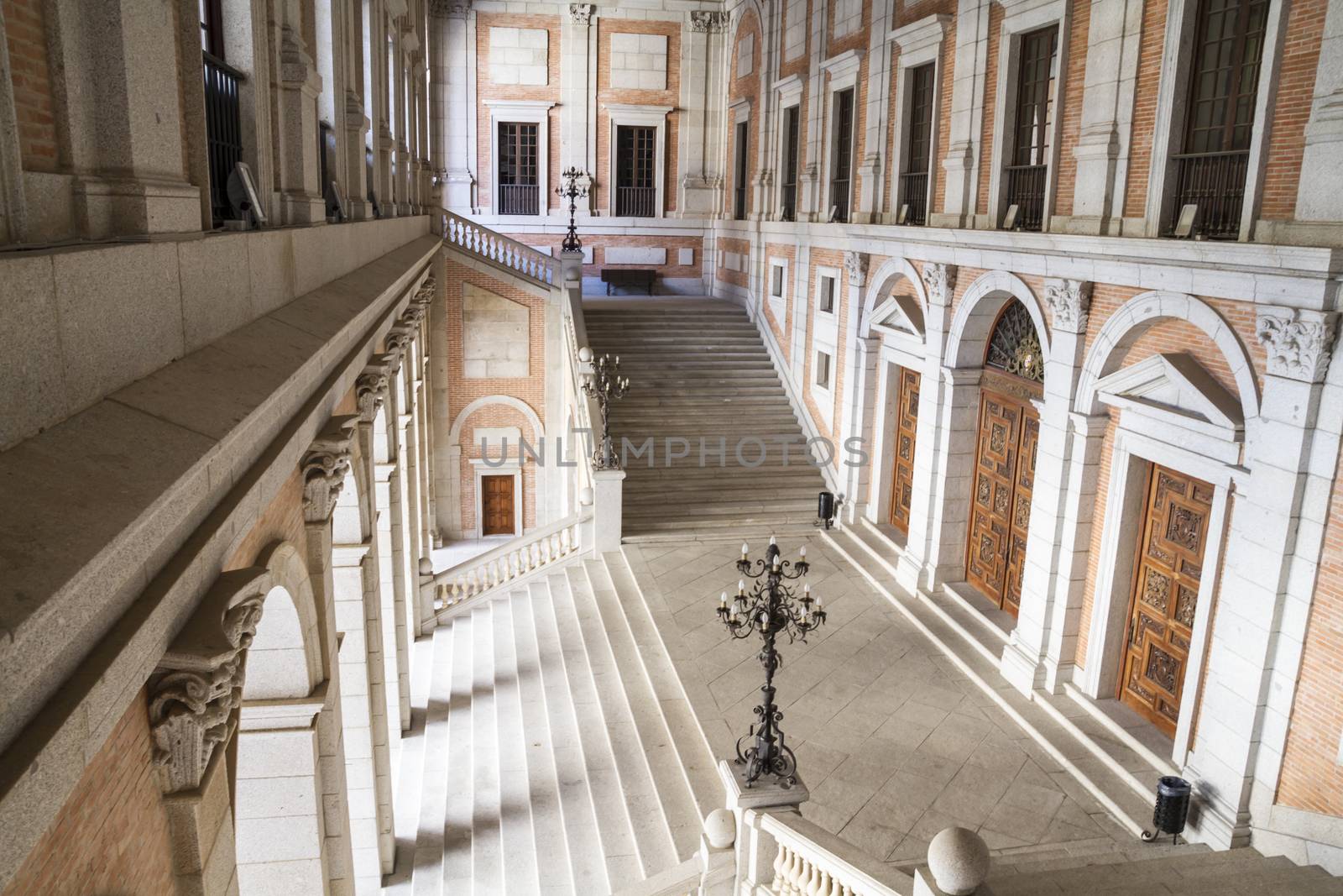 Indoor palace, Alcazar de Toledo, Spain