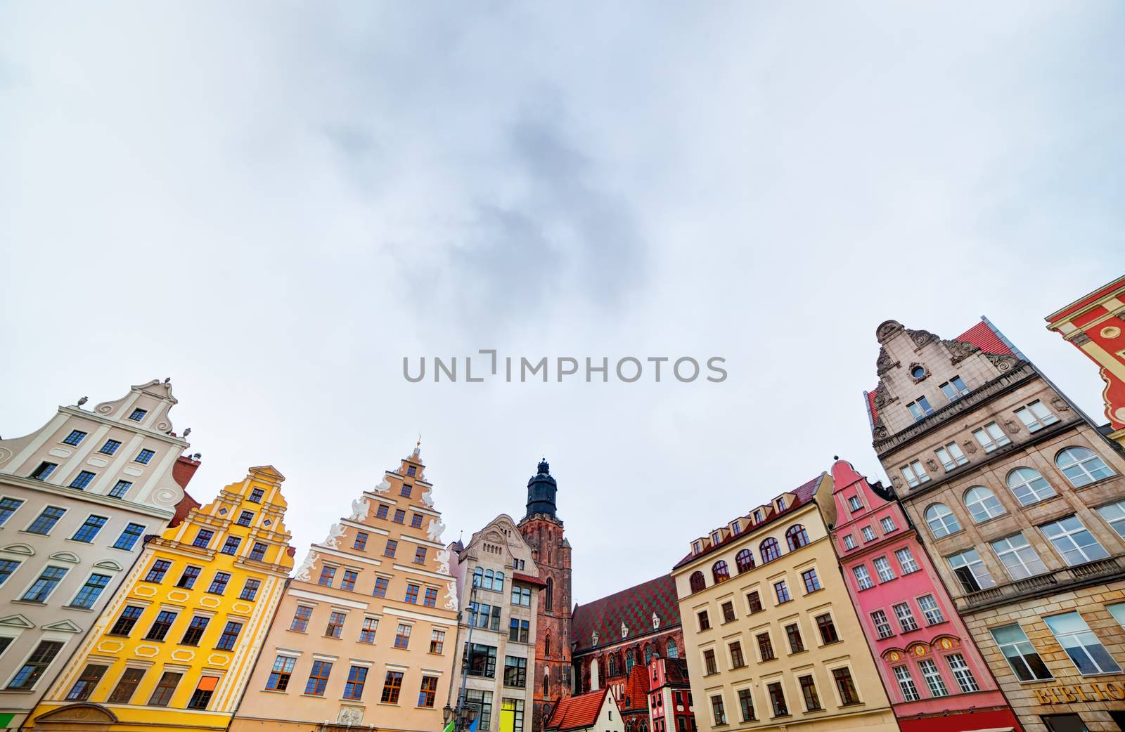 Wroclaw, Poland in Silesia region. The market square by photocreo