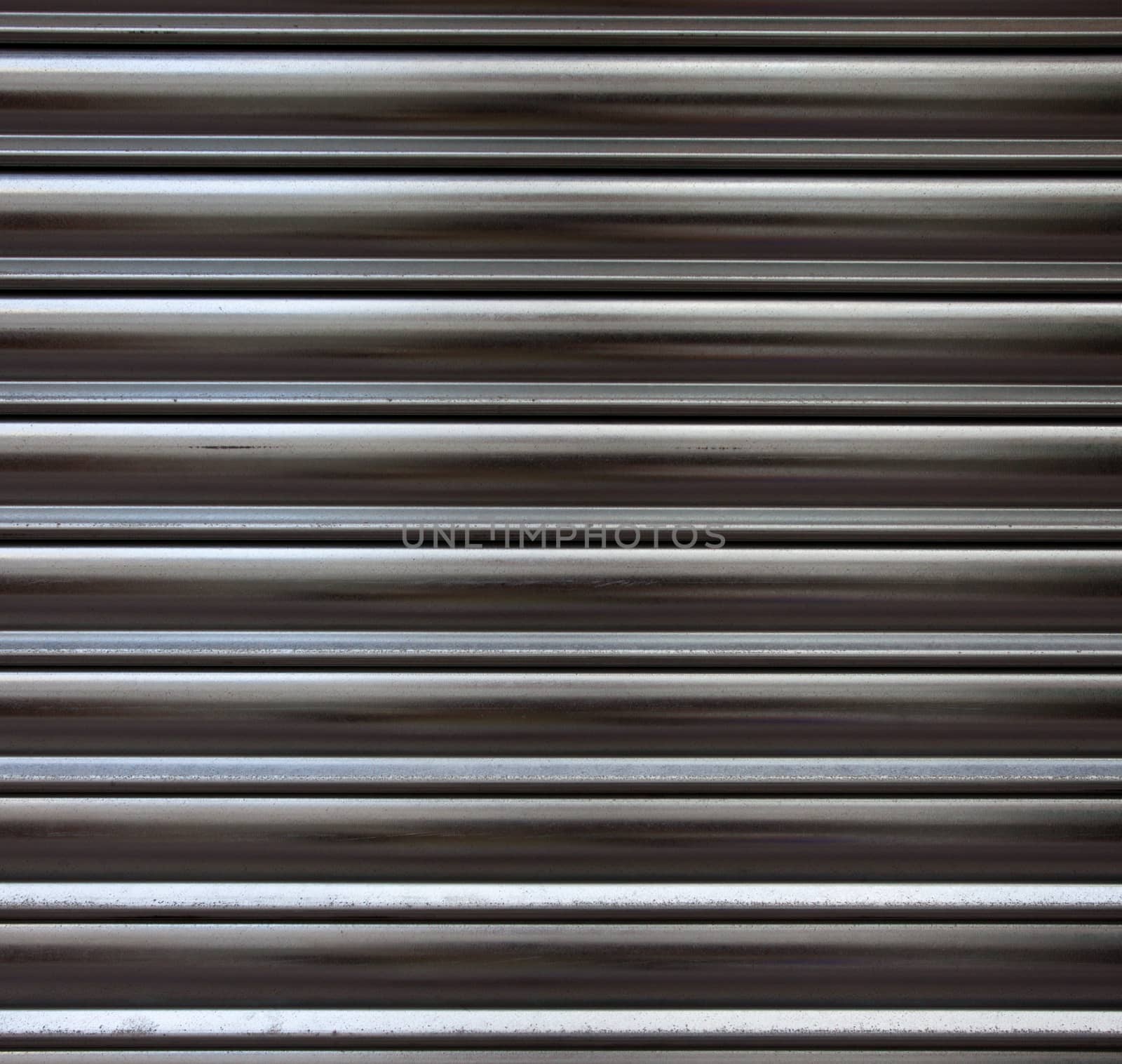 corrugated metal background