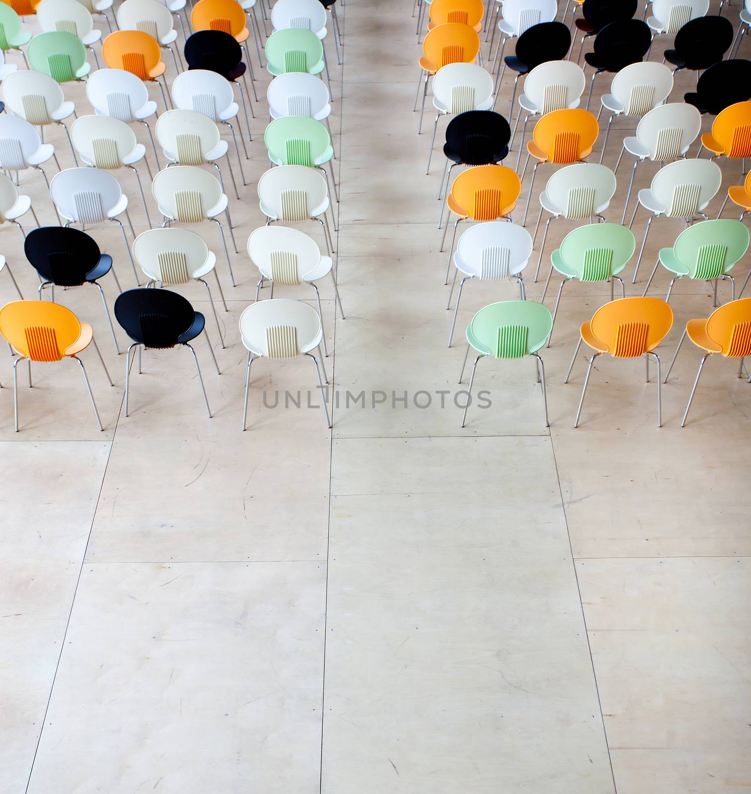 chairs in auditorium by Astroid