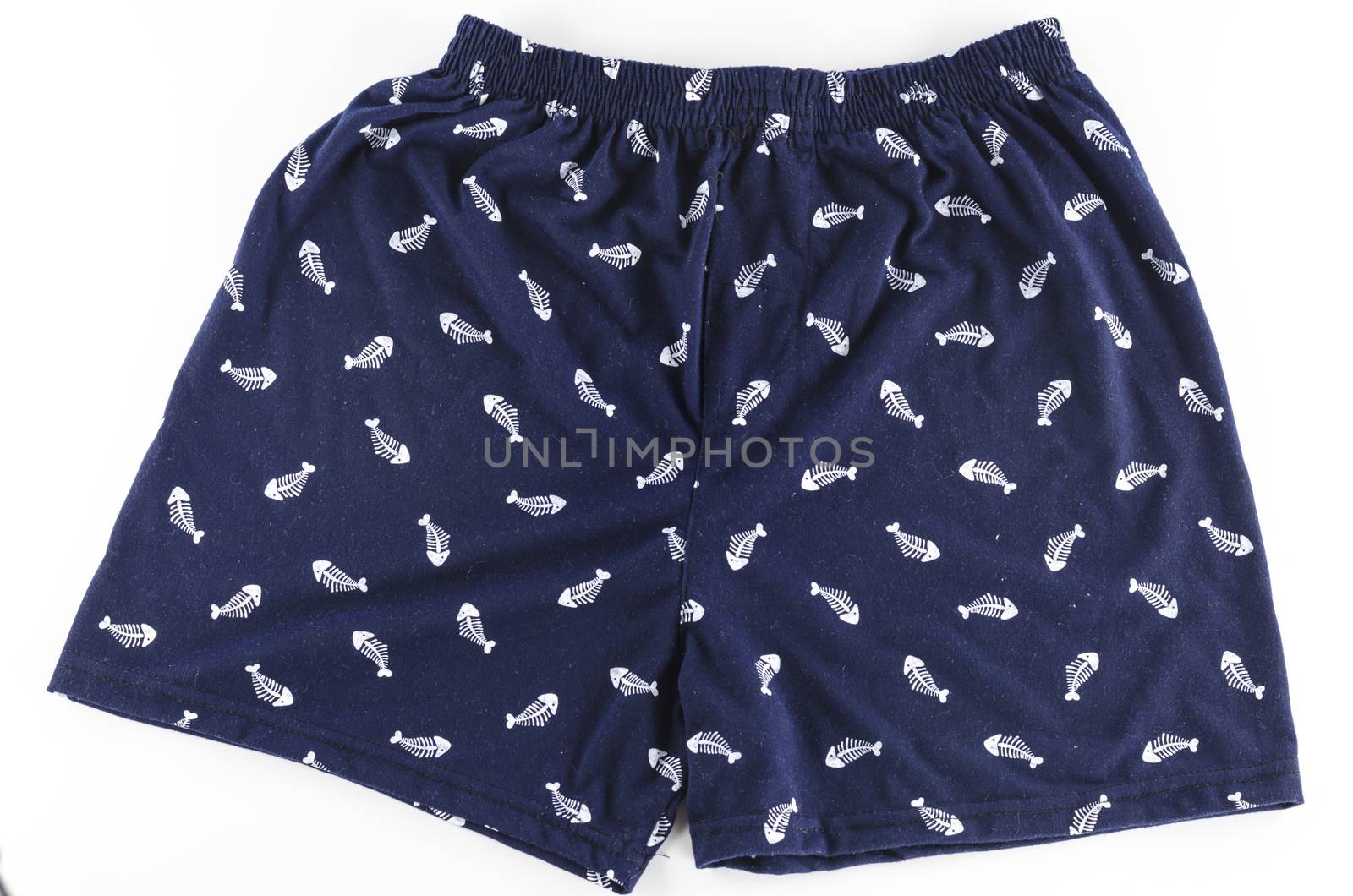 male underwear on a white background