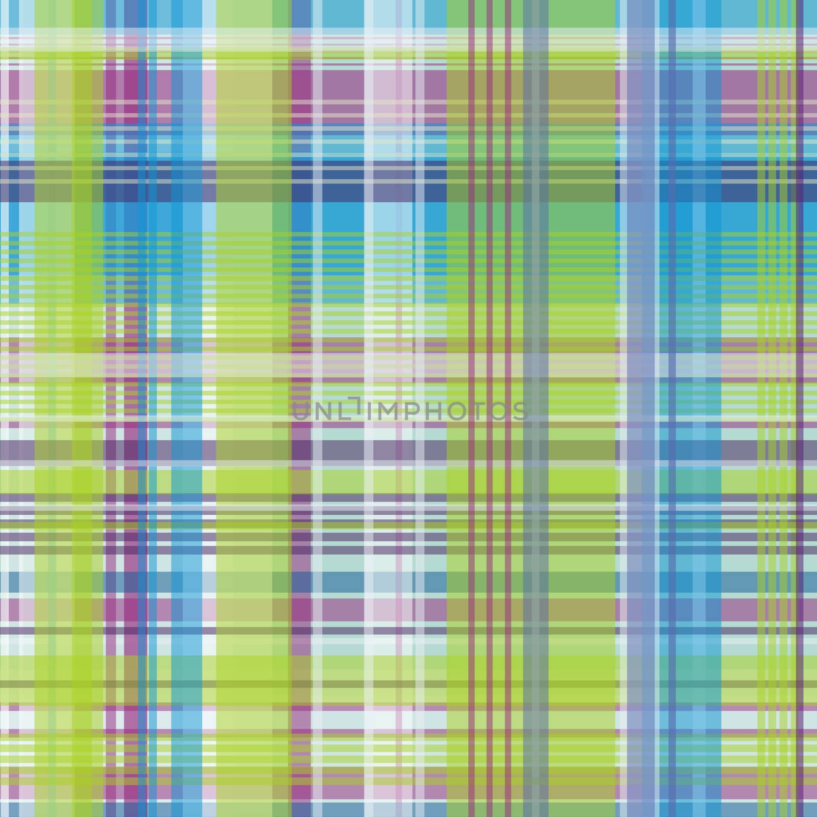 blue green plaid graphic