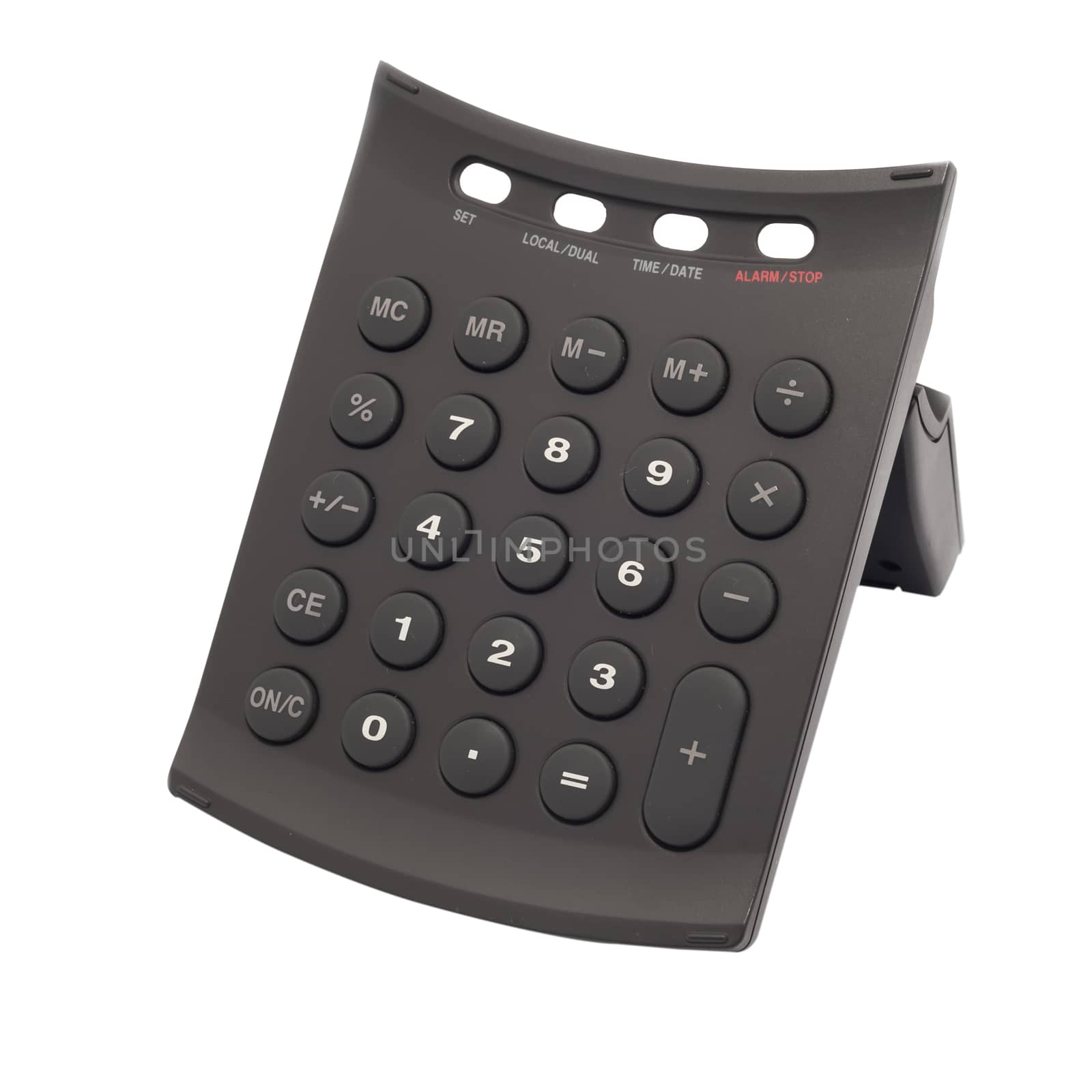 Portable calculator keypad