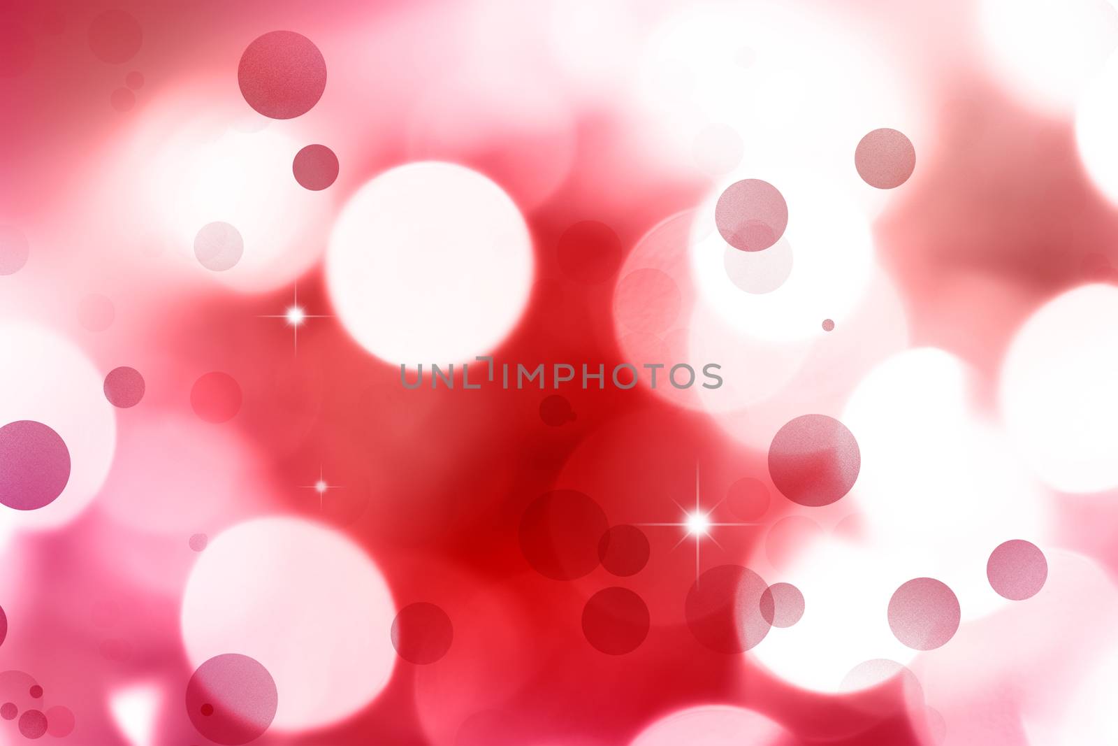 Bright circles of light abstract background