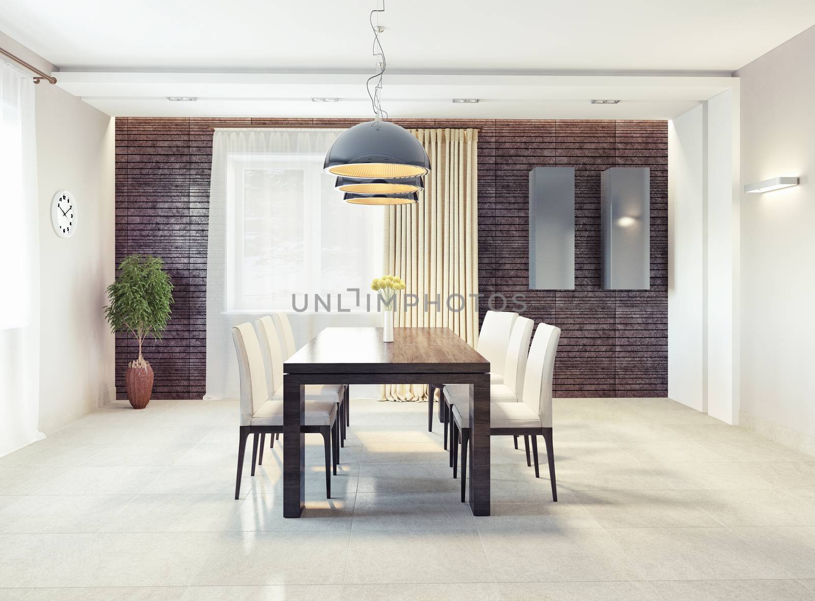 dining room interior by vicnt