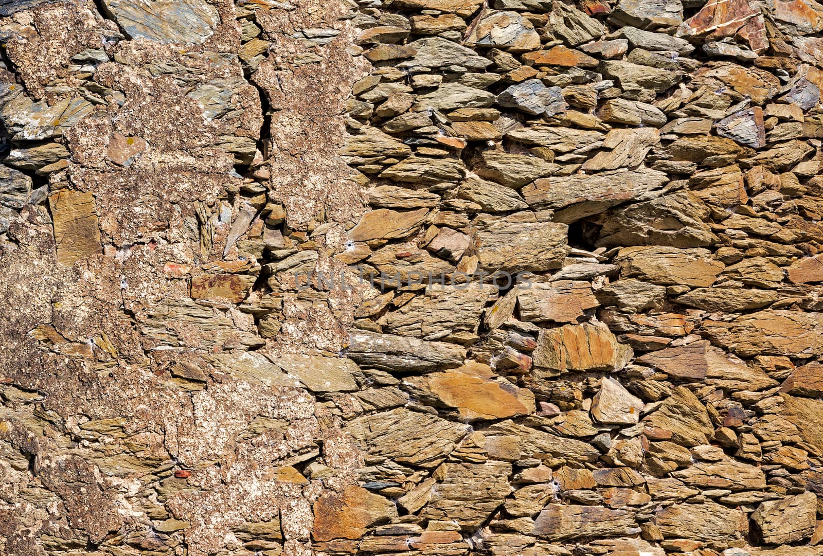Pattern of Old Stone Wall Surface, background