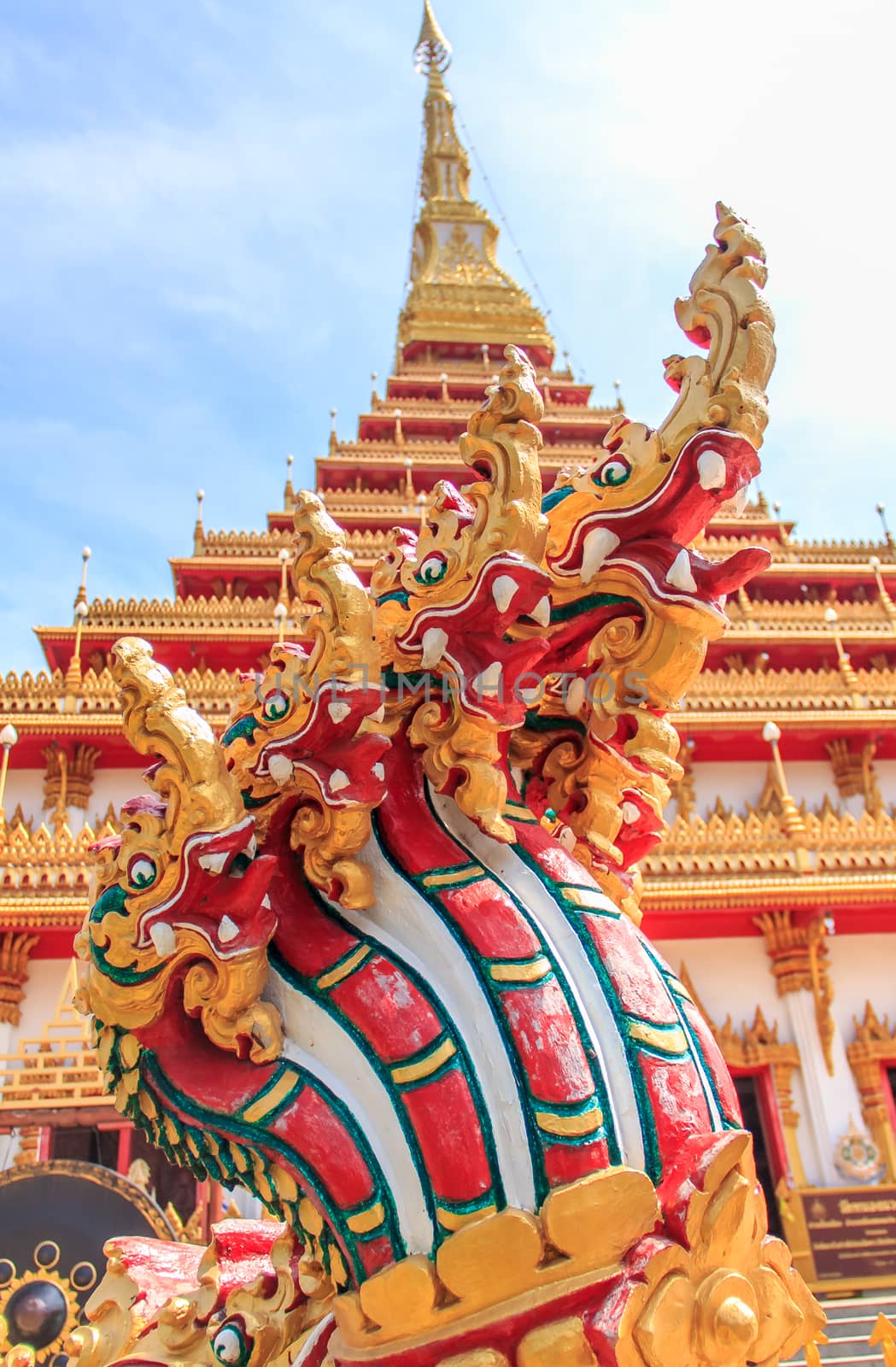 Phra Mahathat Kaen Nakhon,Wat nong wang,The most beautiful temple in Thailand - Khon Kaen