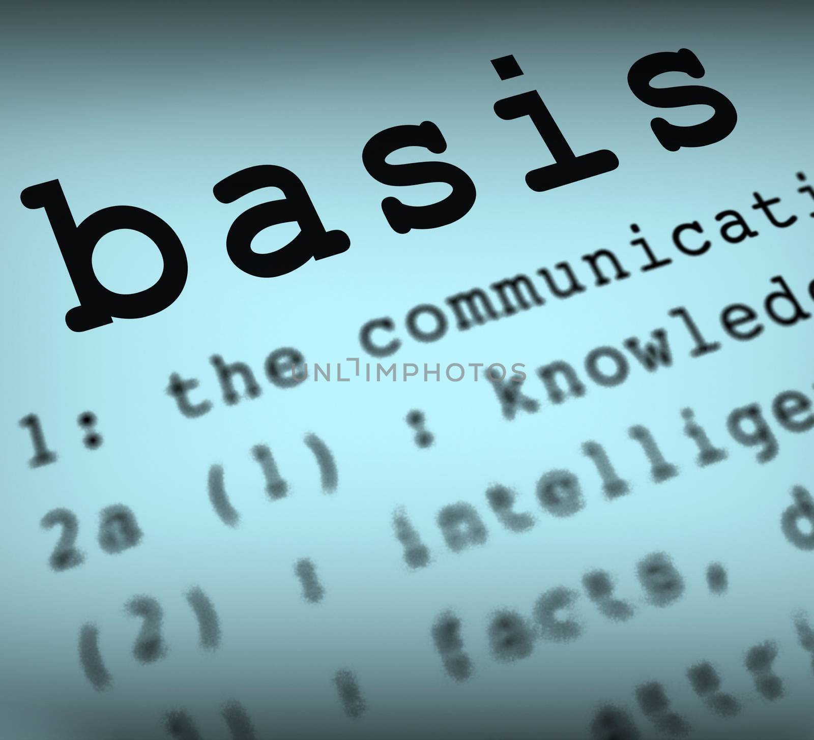 Basis Definition Means Principles And Essential Ideas by stuartmiles