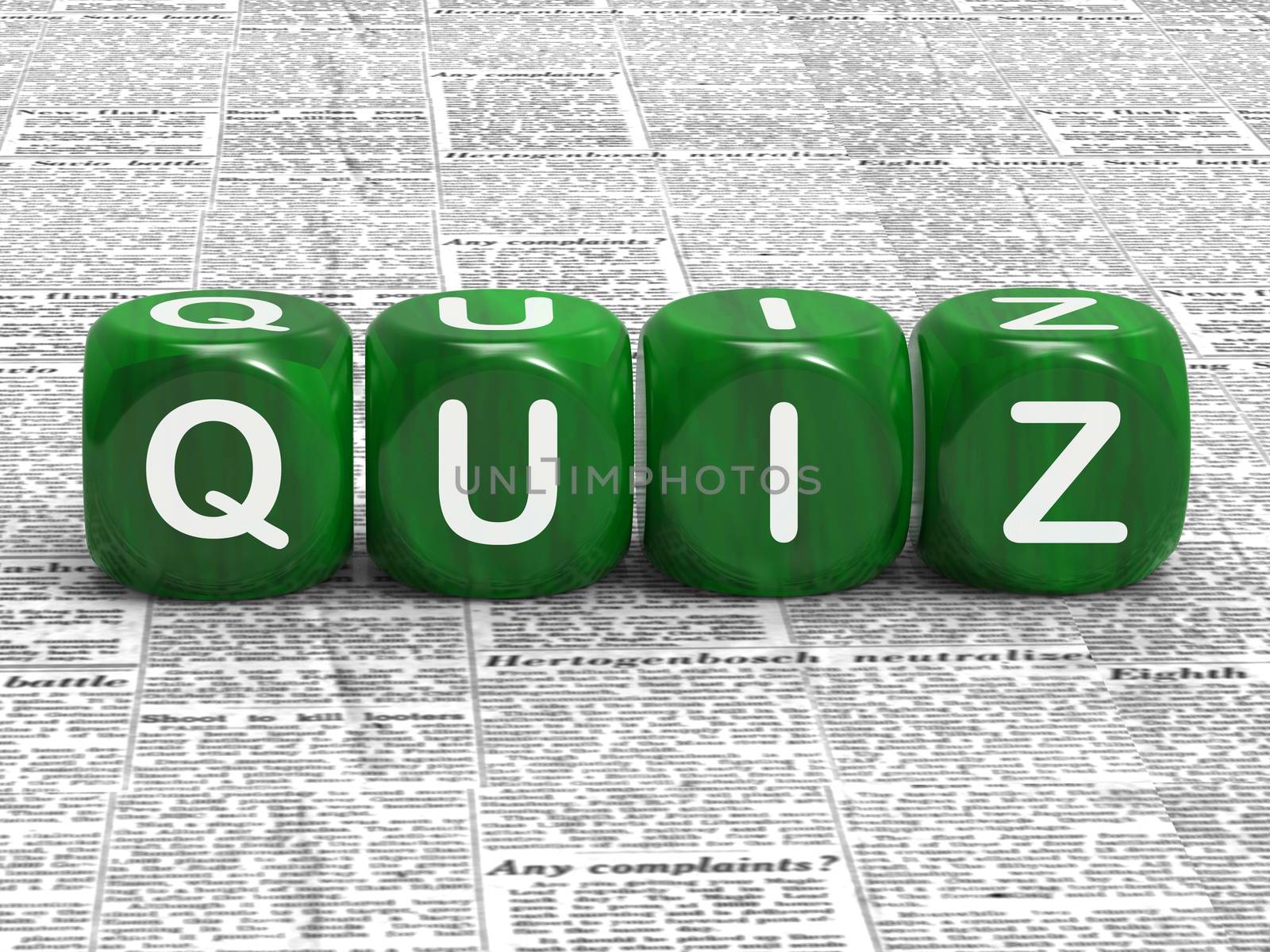 Quiz Dice Shows Questions Answers And Testing by stuartmiles