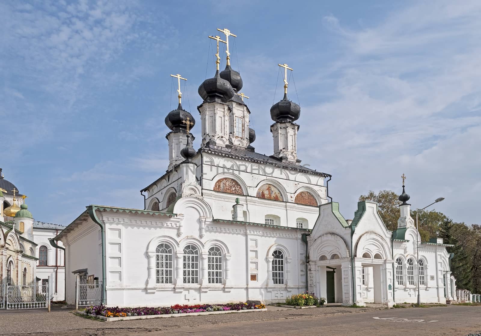 Procopius the Righteous Cathedral at Sobornoe Dvorische (built in 1668) in Veliky Ustiug, North Russia
