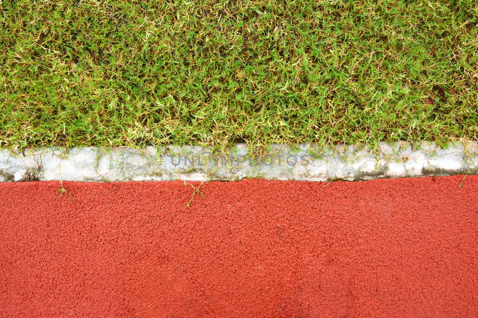 Running Tack and grass field After the Rain by think4photop