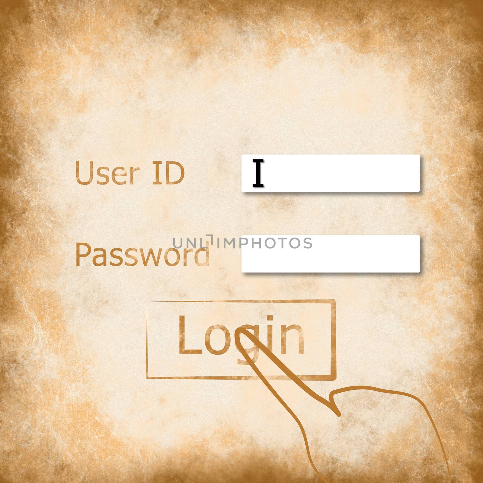 the background image of the login on the old paper