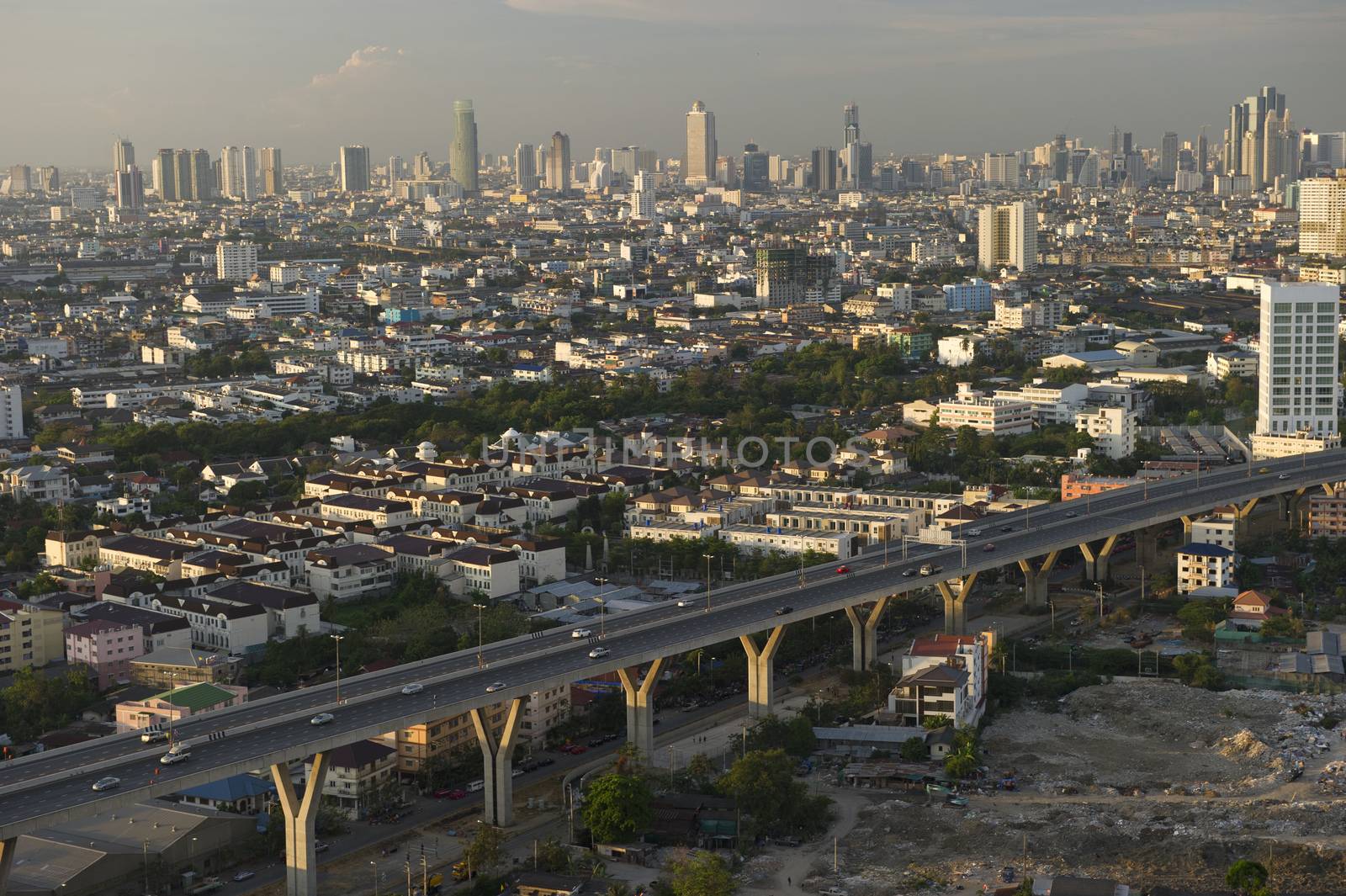 Bangkok skyline, Thailand.