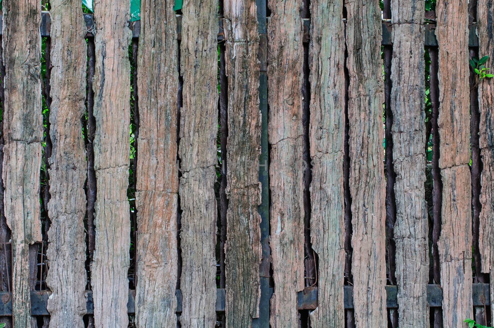 wooden fence by Sorapop
