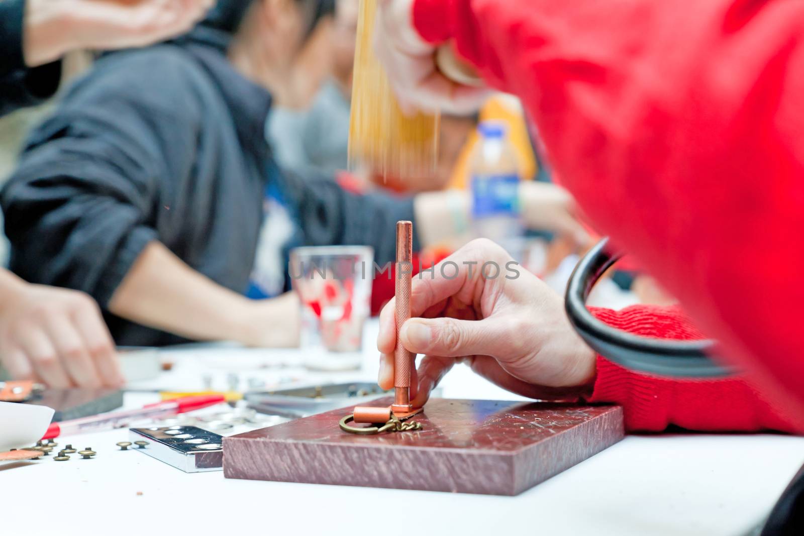 Leather making workshop