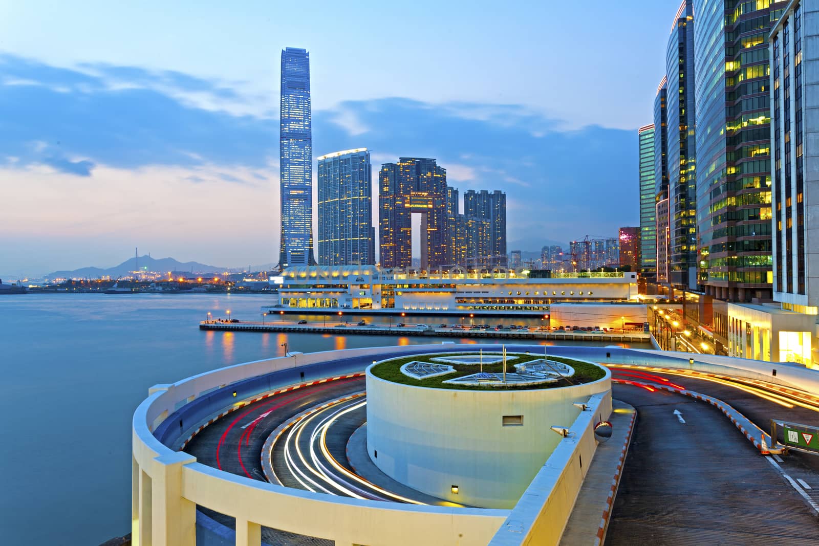 Hong Kong night view