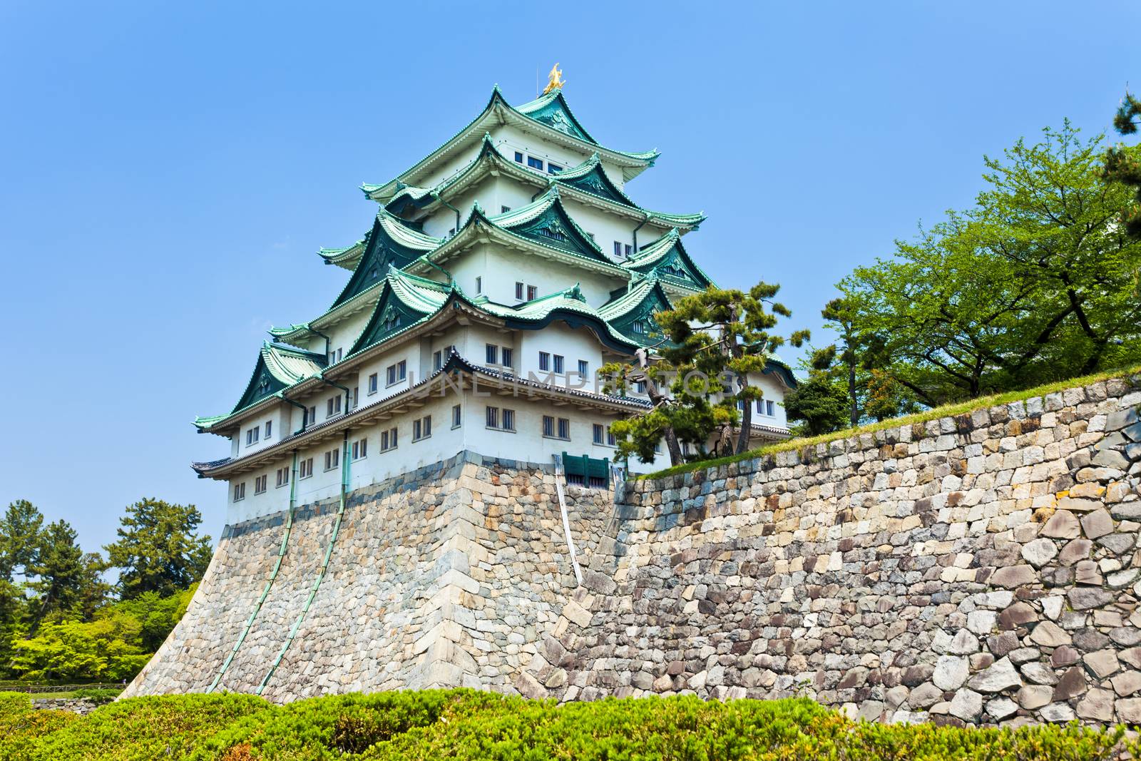 Nagoya Castle in Japan by kawing921