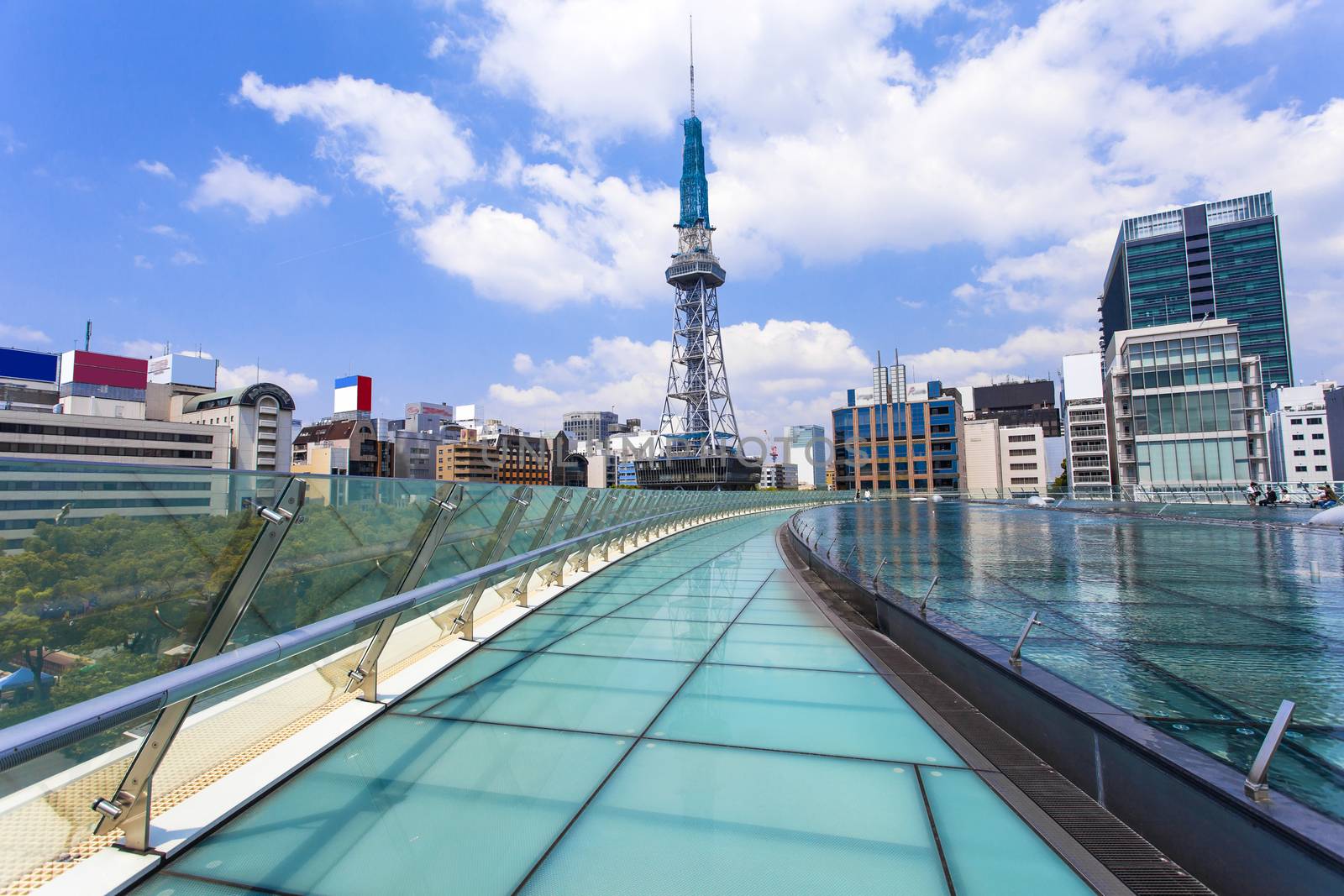 Nagoya city at day in Japan by kawing921