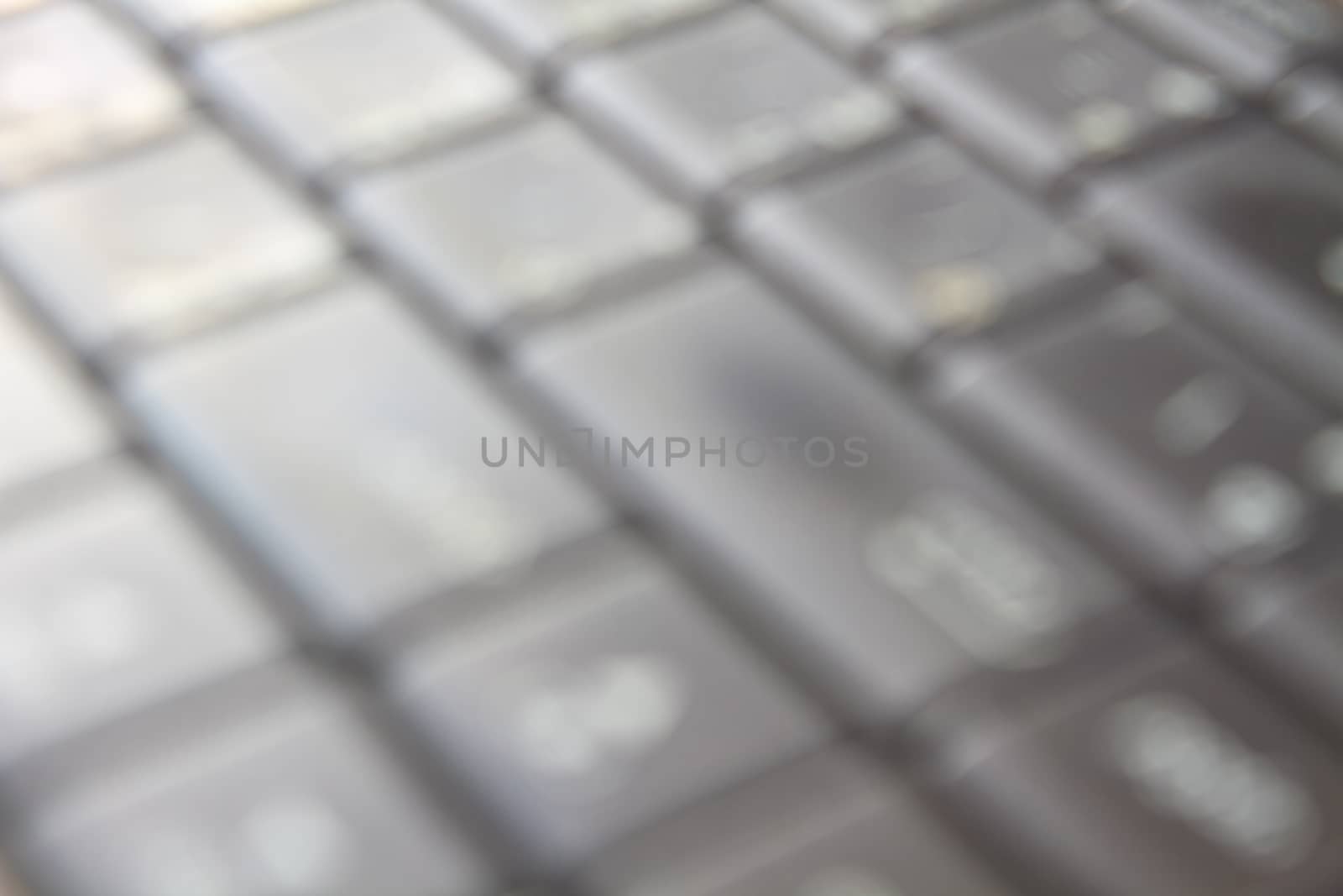 abstract blur of Keyboard keys background