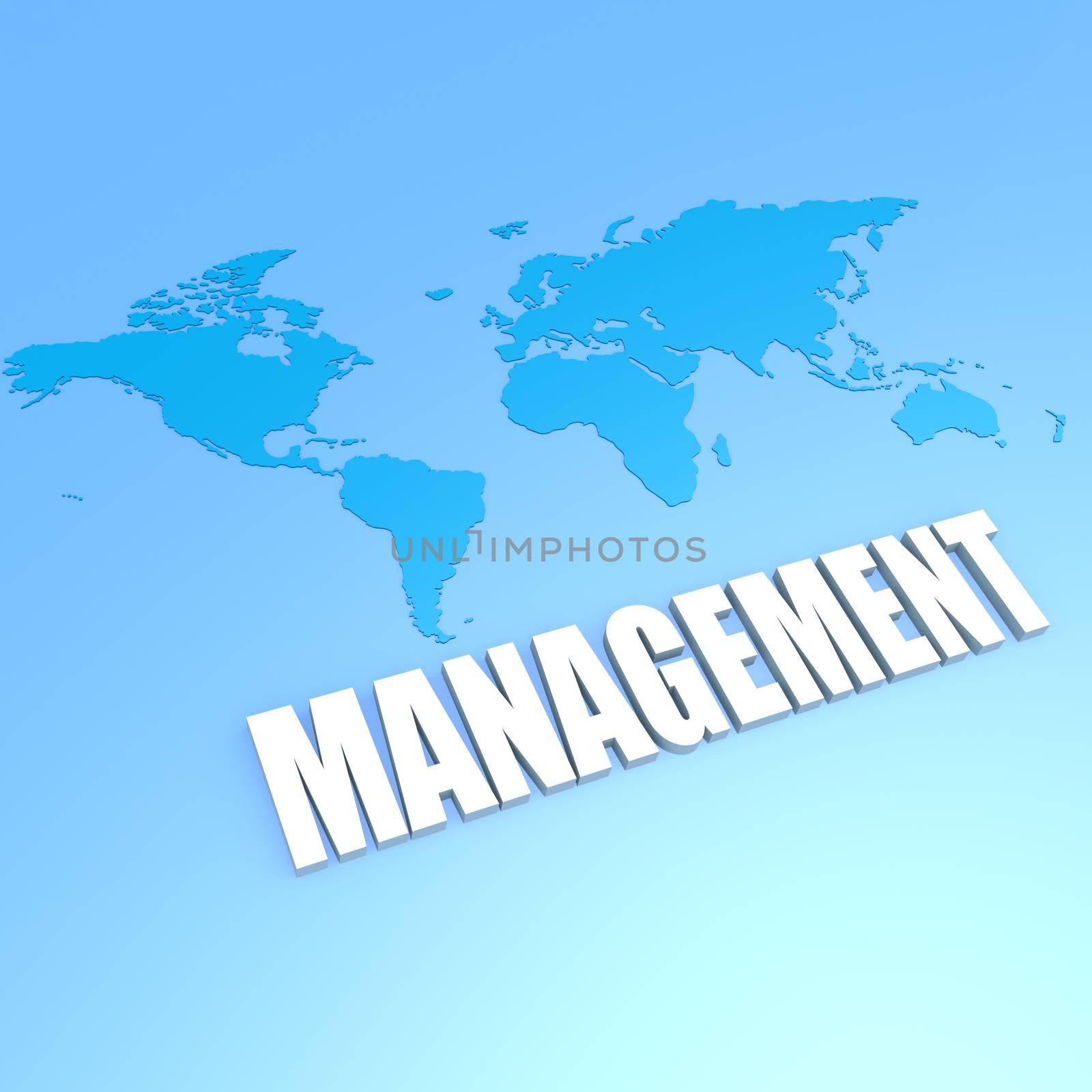 Management world map by tang90246