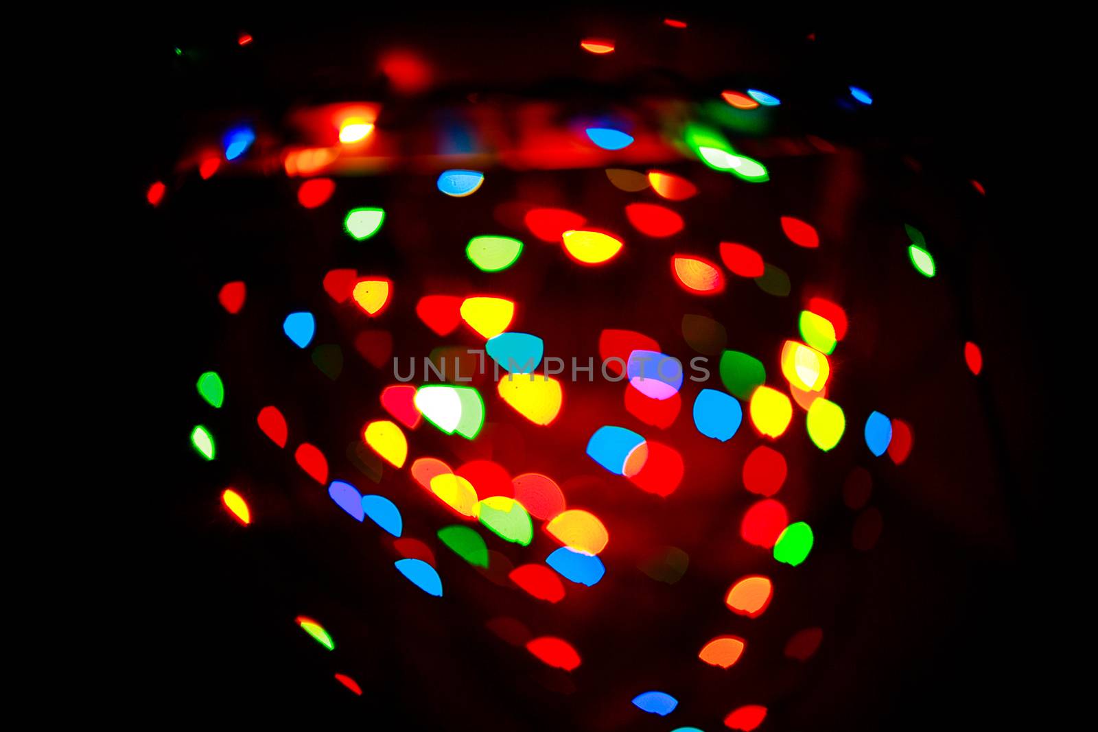 Abstract colorful background defocus shot close up for the holidays