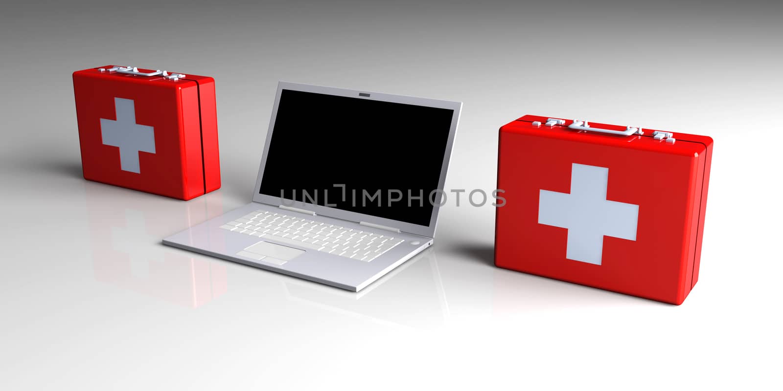 Laptop First aid by Spectral