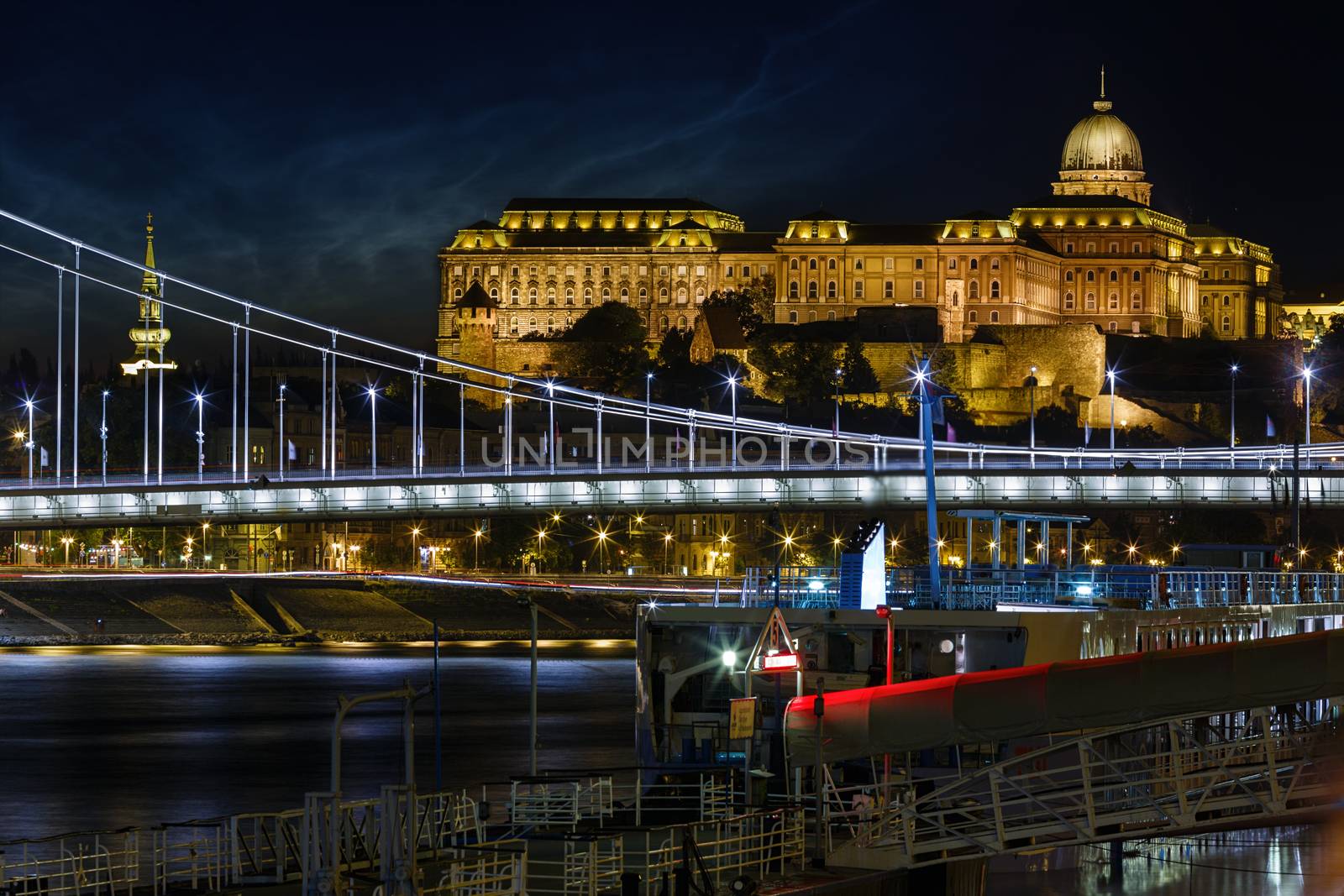  Buda castle night view by Roka