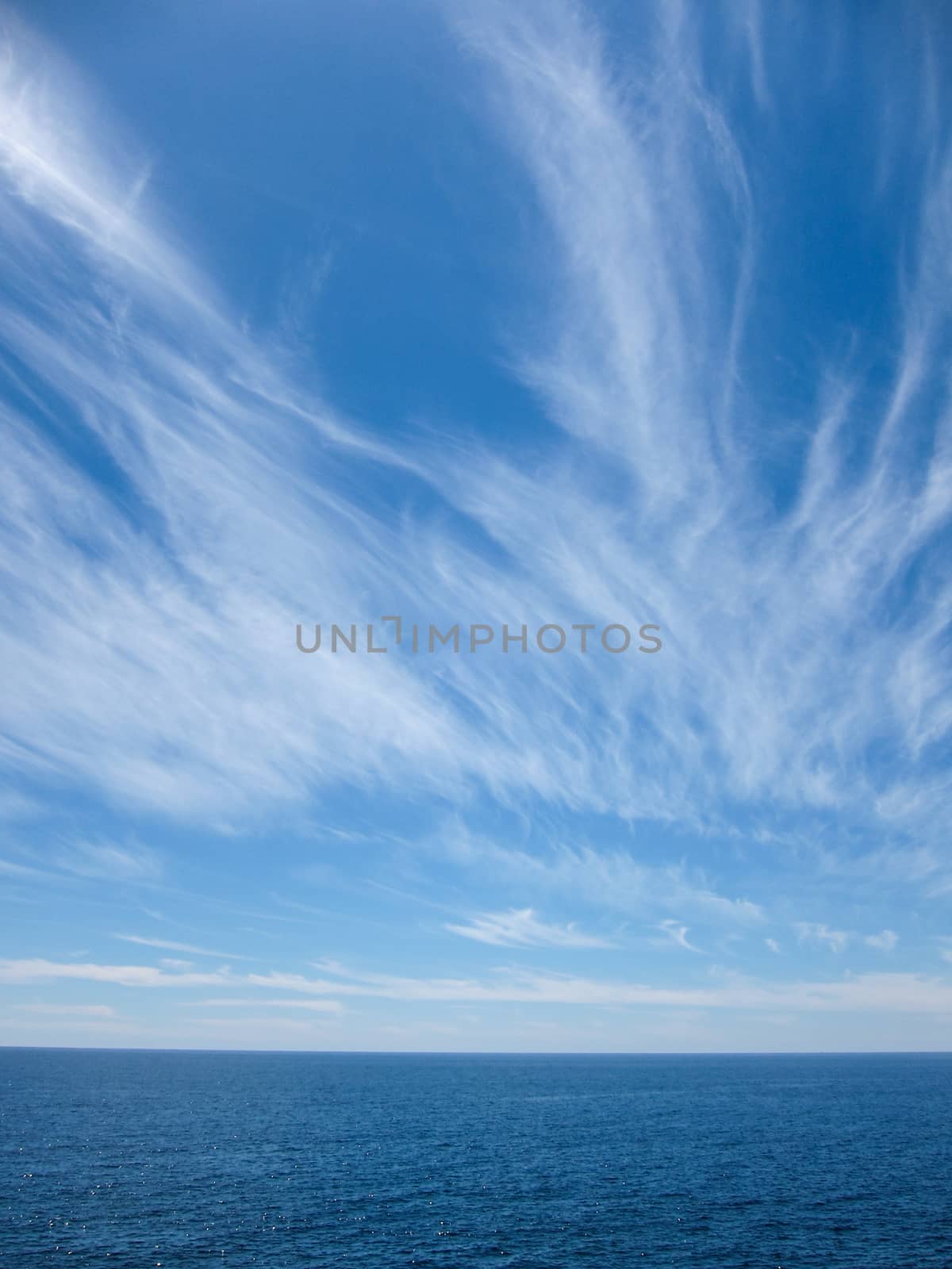 Wndy Clouds On The Evening Sky by underworld