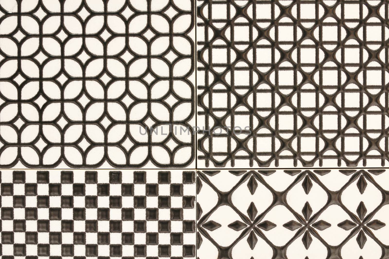 Texture Pattern of Ceramic tile for use as Background