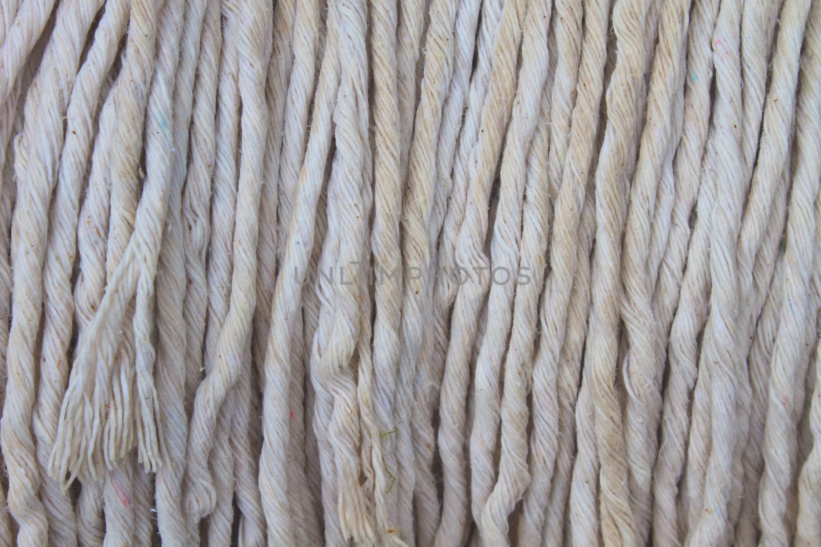 line texture old fabric mop