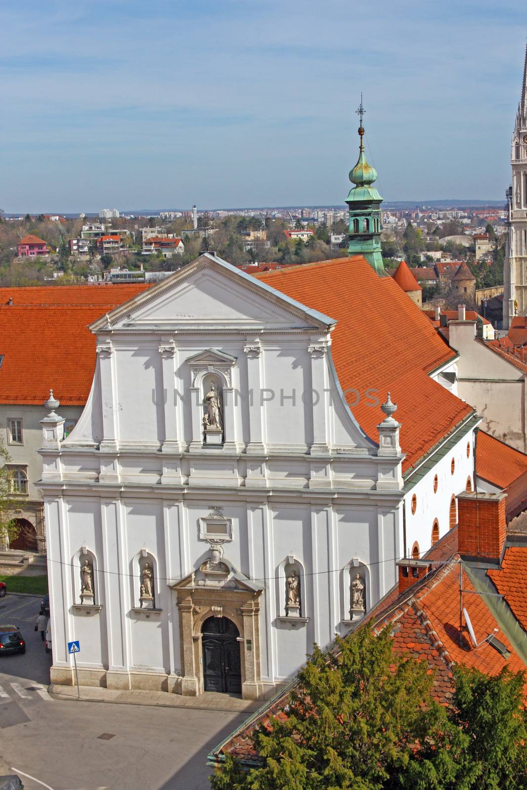 Church of St. Catherine, Zagreb, Croatia by Boris15