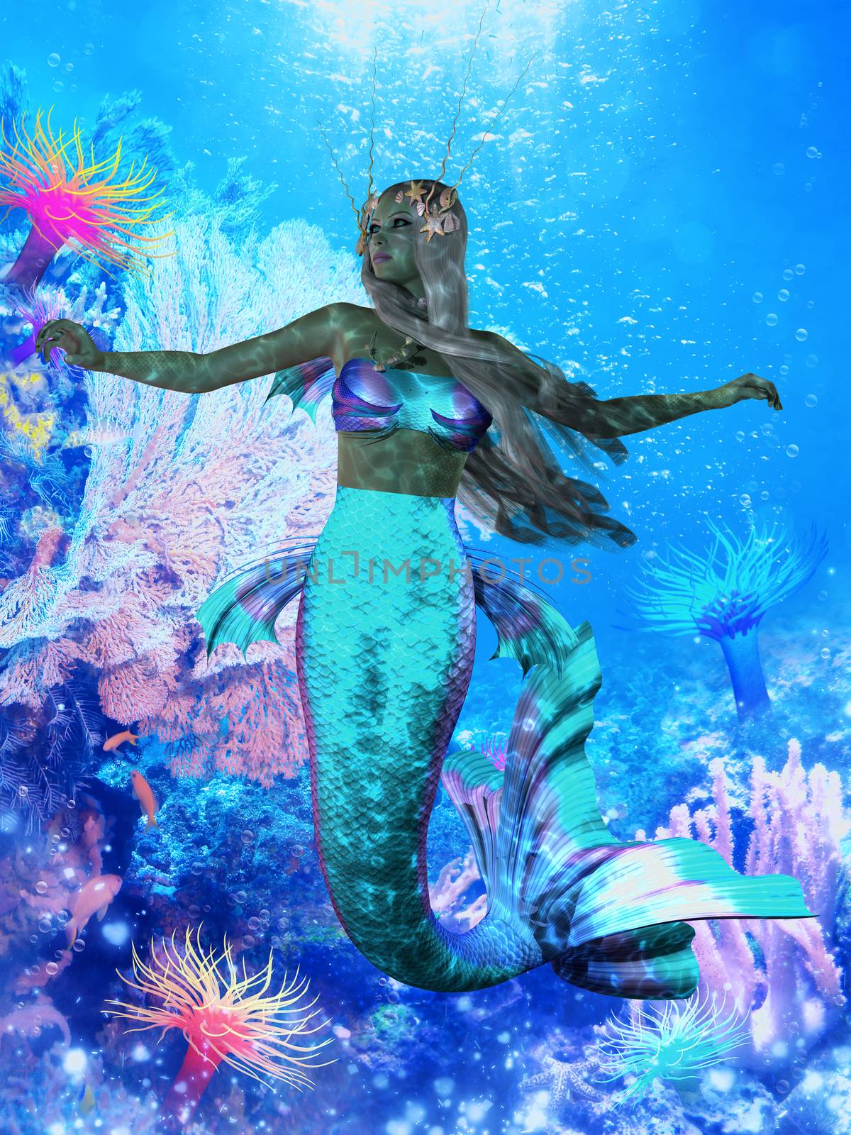 Sea Mermaid by Catmando