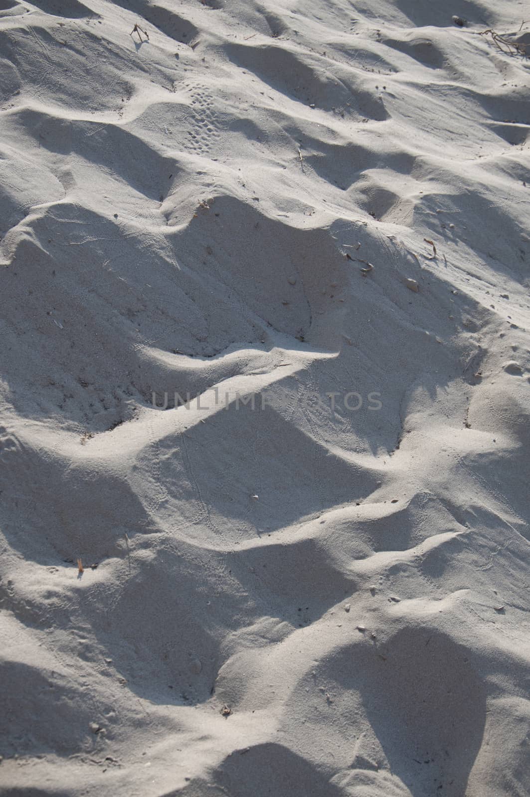 Vertical sand background various print patterns, Costa Blanca, Spain.