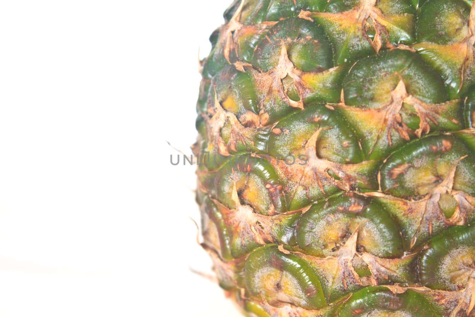 Pineapple isolated on white background