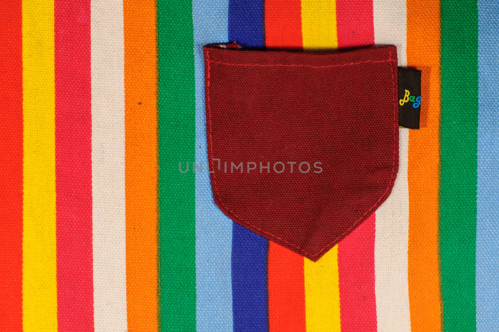 The Pocket and multi-colored background