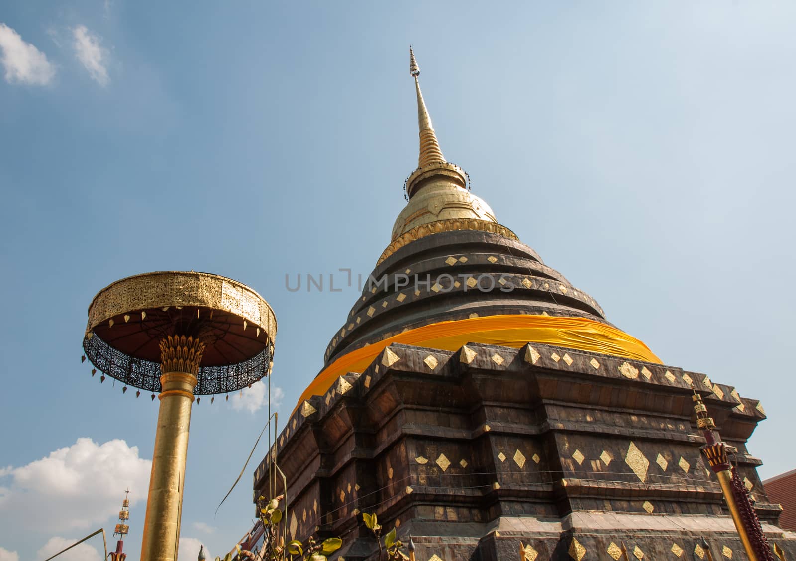 Wat Phra That Lampang Luang famous temple in Lampang, Thailand