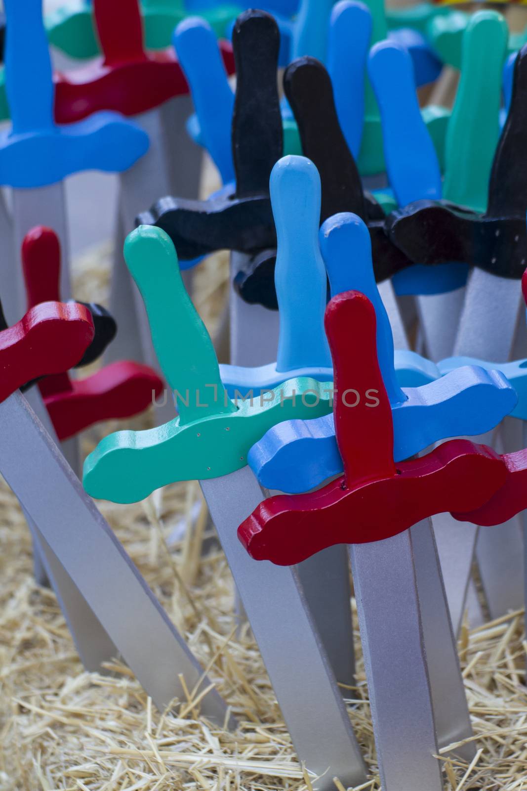 wooden swords, toys for children by FernandoCortes