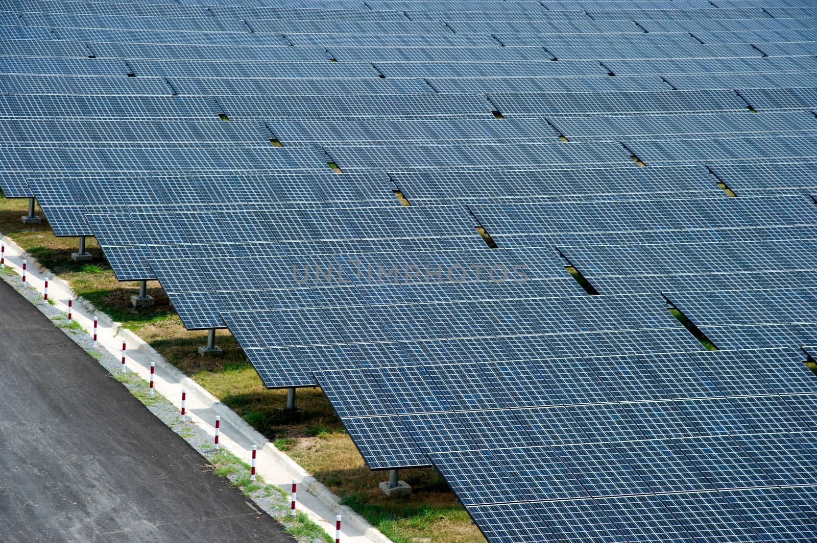 close up solar cell battery harness energy of the sun