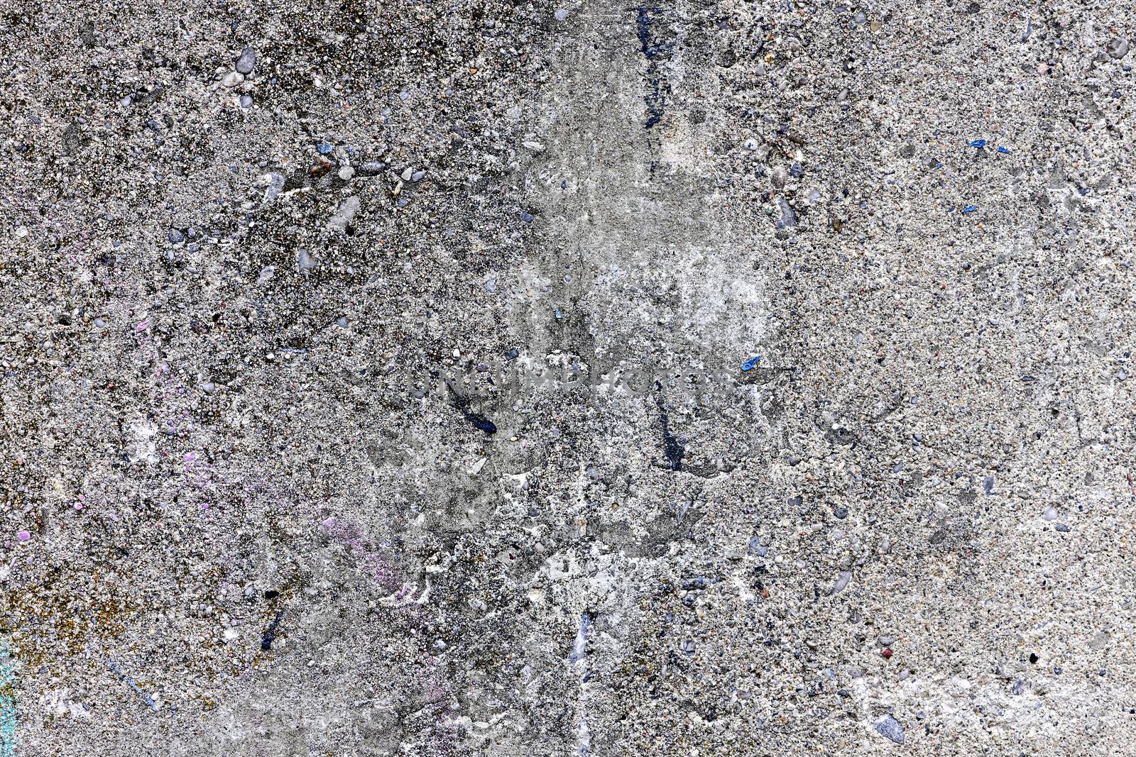 Background of gray concrete with textured surface