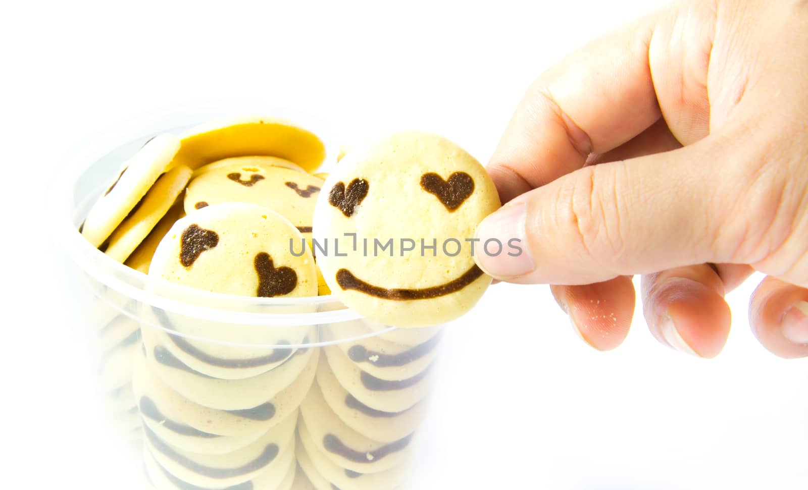smile cookie homemade