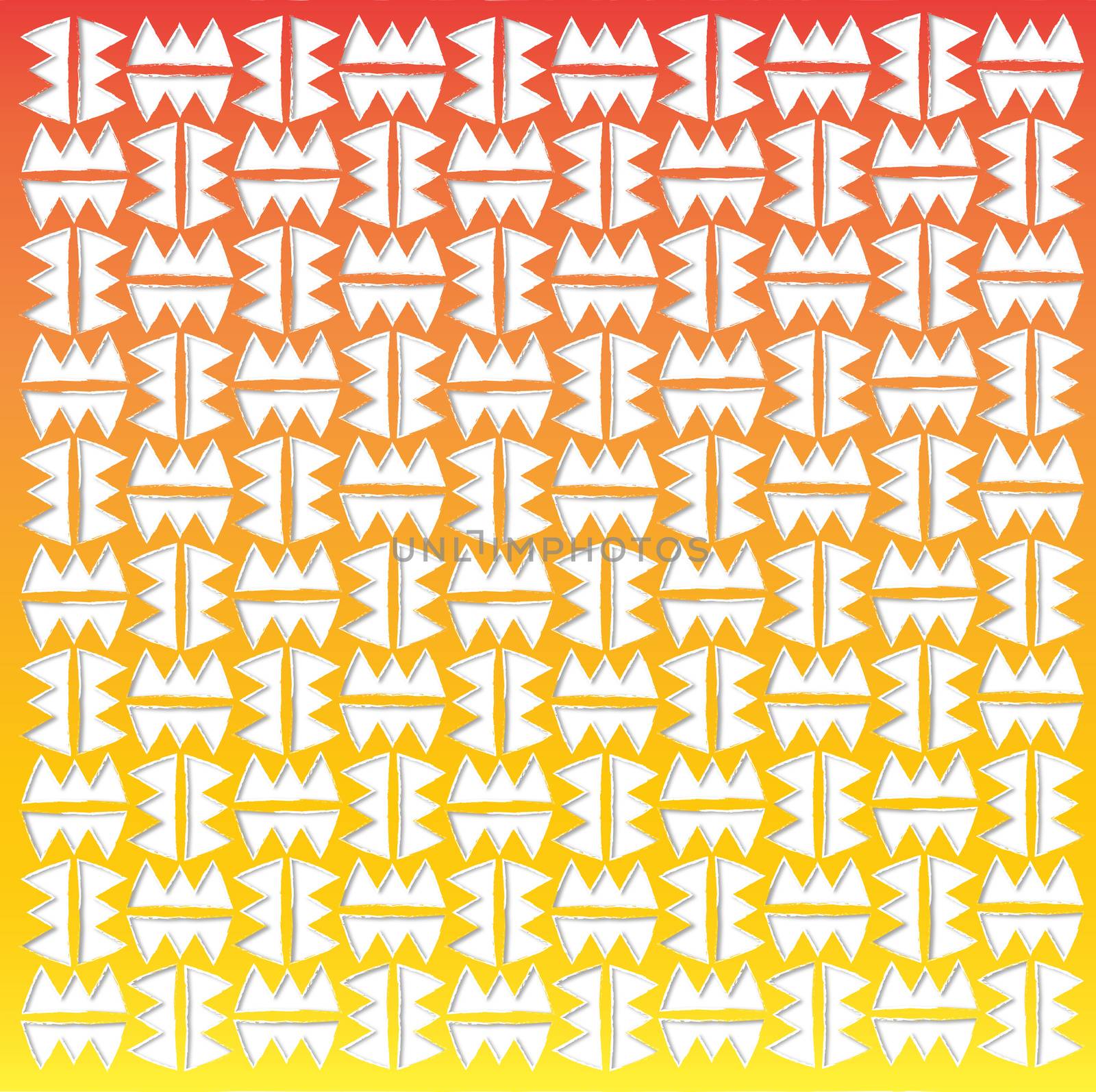 Mexican fabric pattern by Ahojdoma