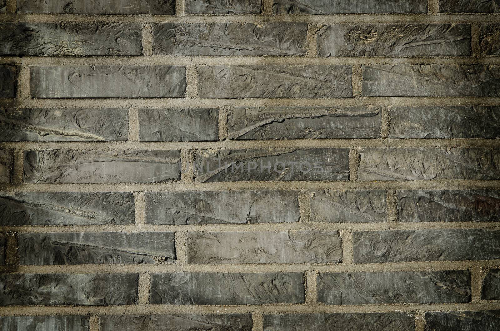 old gray rough brick wall surface texture background