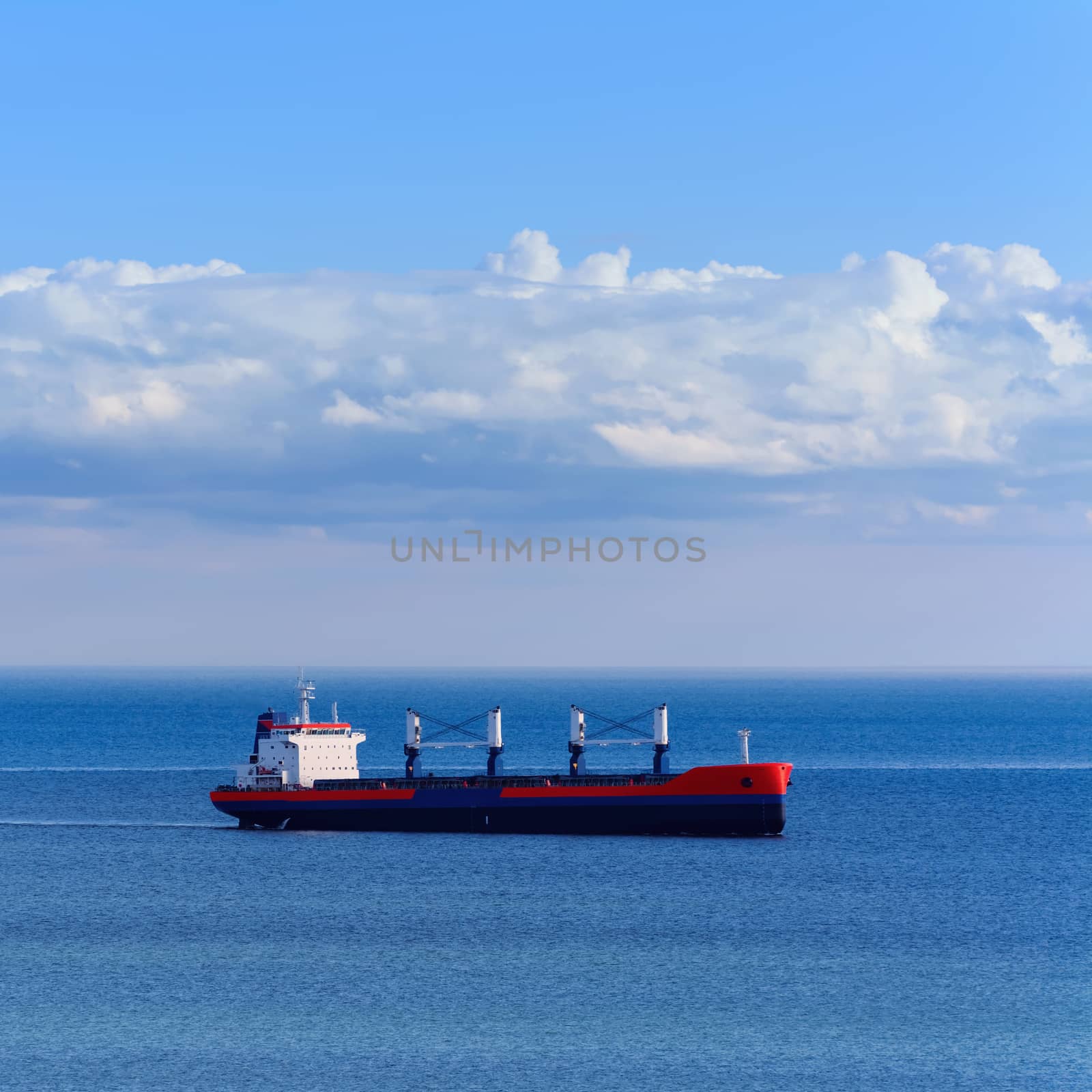 Dry Cargo Ship In The Black Sea