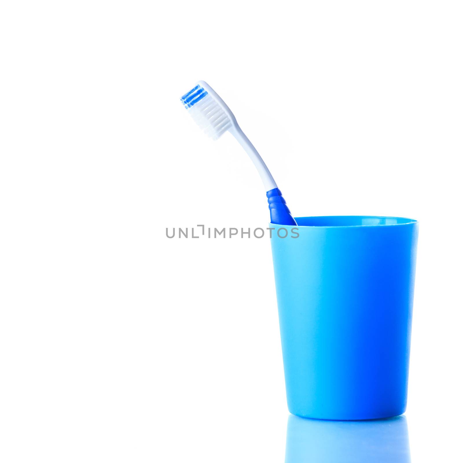 Toothbrush in holder 