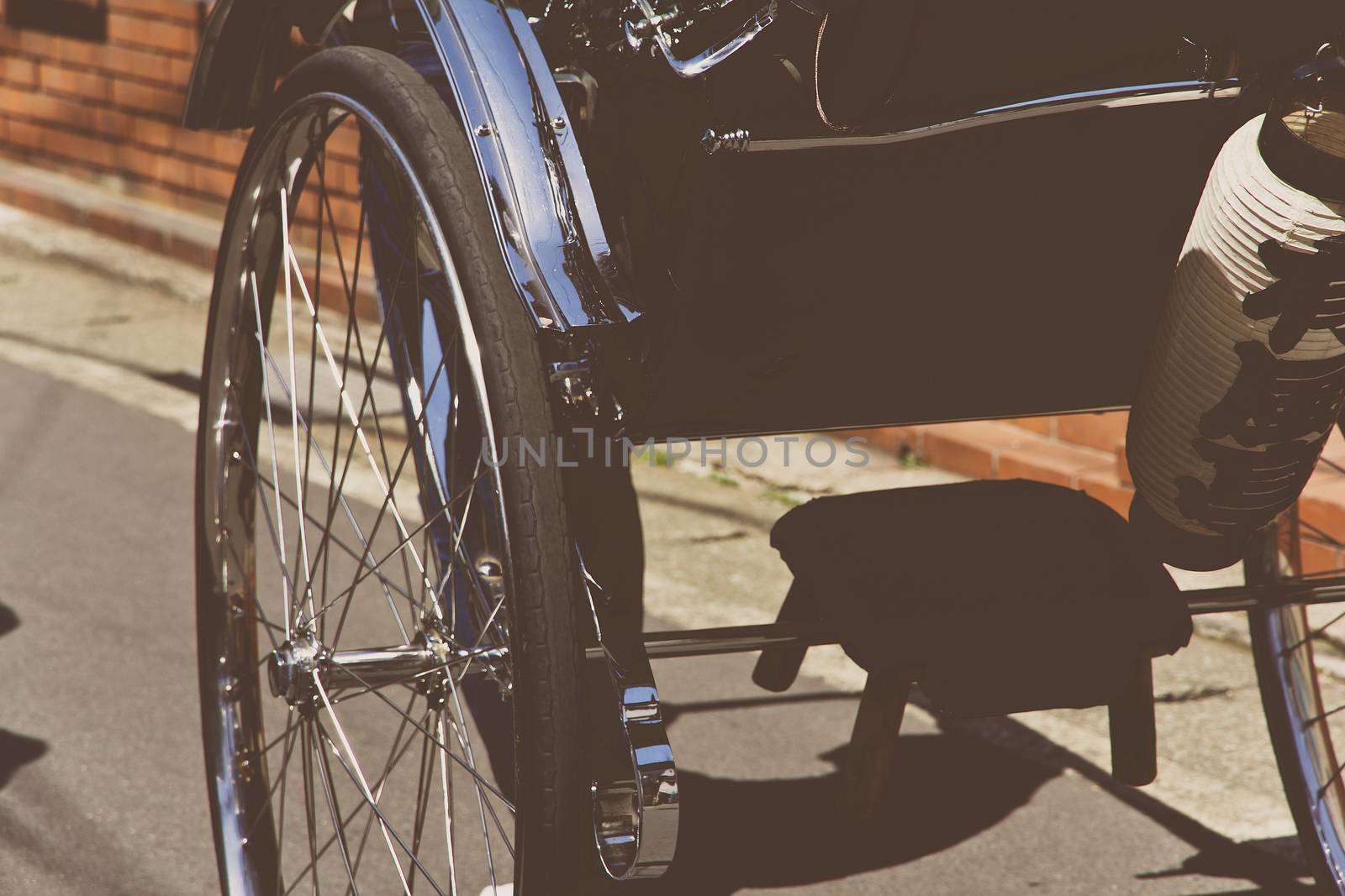 The Rickshaws are a popular way to tour the city. Rickshaw in Kyoto, Japan Traditional vehicle of japan