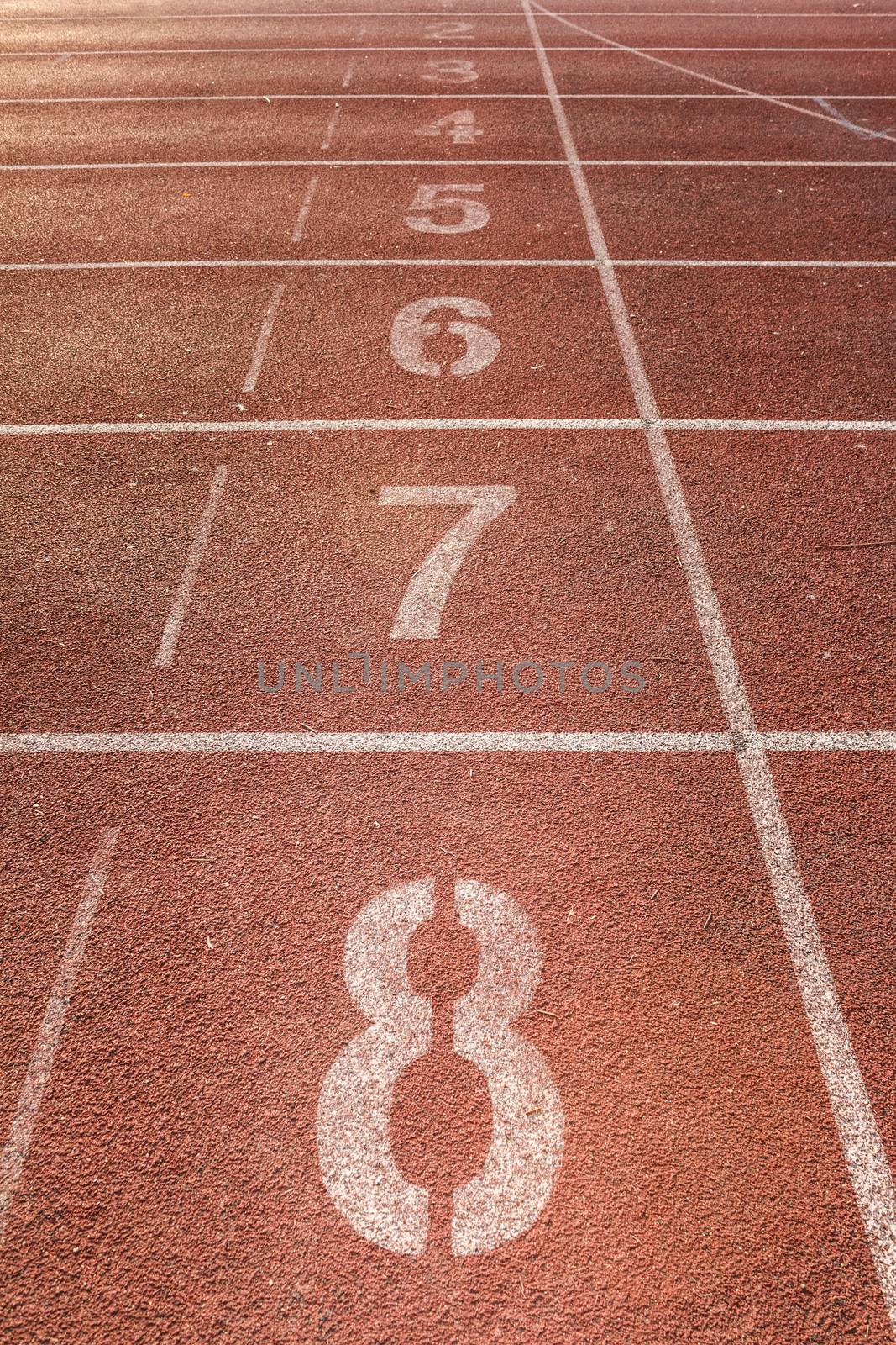 number on running track by letoakin