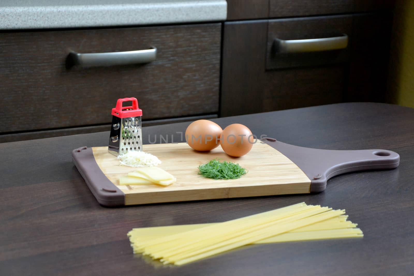 Ingredients for pasta by ruv86