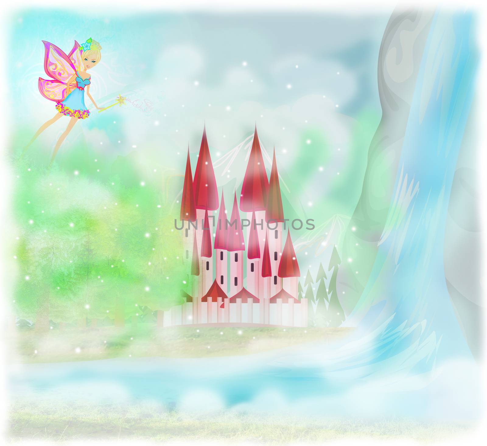 Magic Fairy Tale Princess Castle