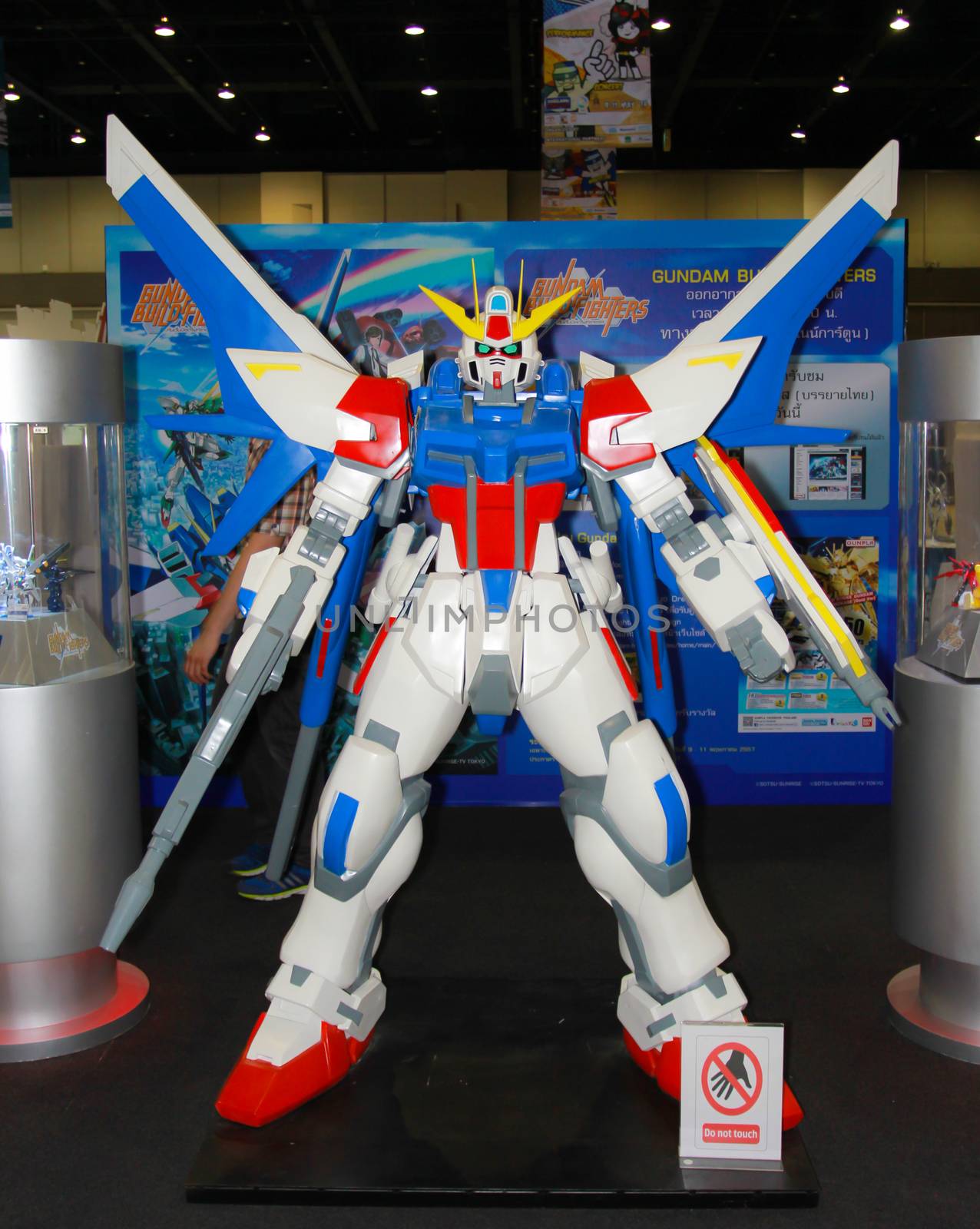 A model of the character Gundam from the movies and comics by redthirteen