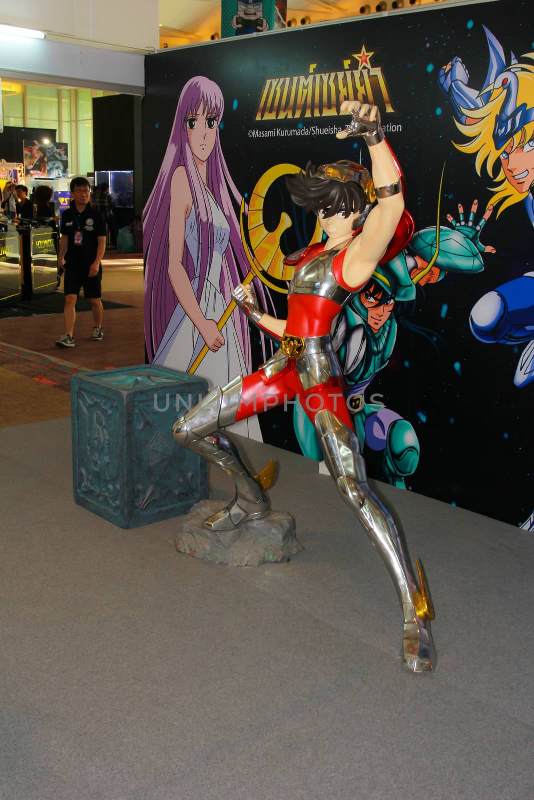 A model of the character Saint Seiya from the movies and comics  by redthirteen